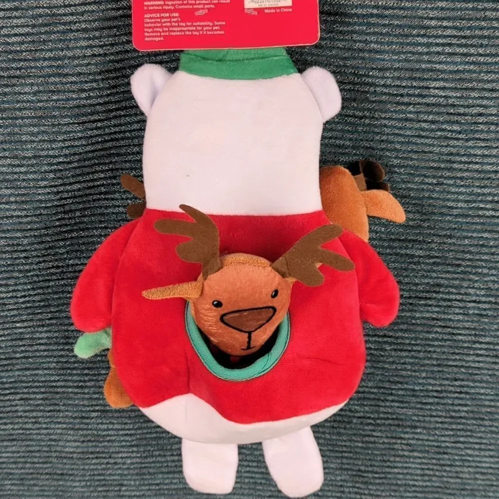 Hide And Peek Burrowing Squeaky Toy for dogs!